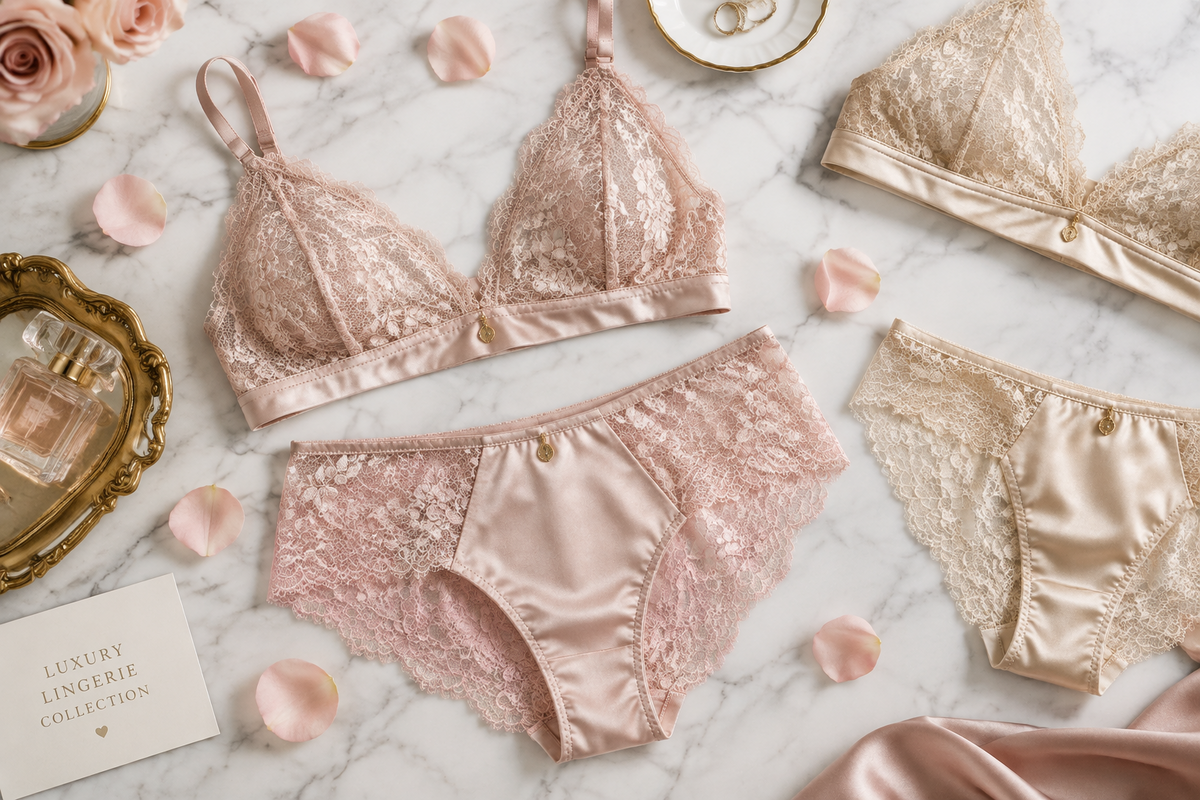 Luxury Lace Lingerie Collection – Elegance & Comfort
