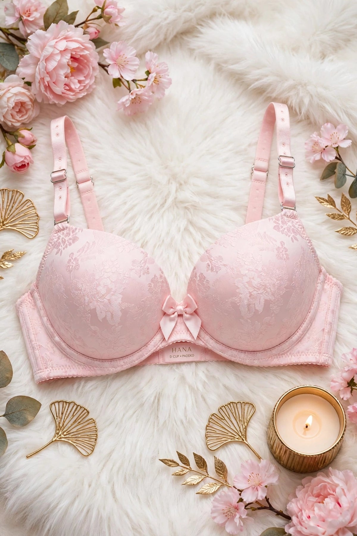 HANA D CUP . SINGLE PADDED BRA