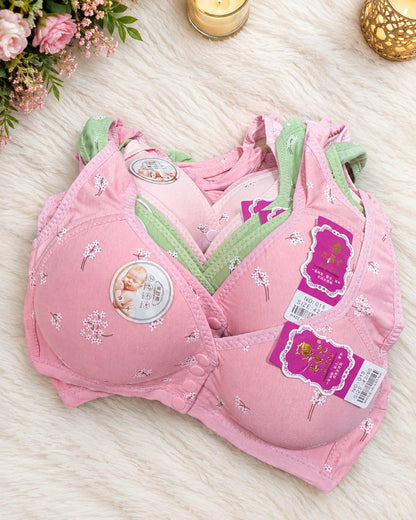 Soft Cotton Nursing Bra – Maternity Comfort