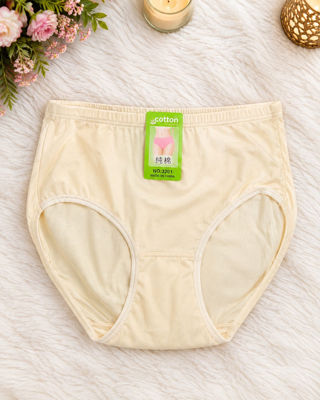Pure Cotton Panty No. 3201 – Everyday Comfort