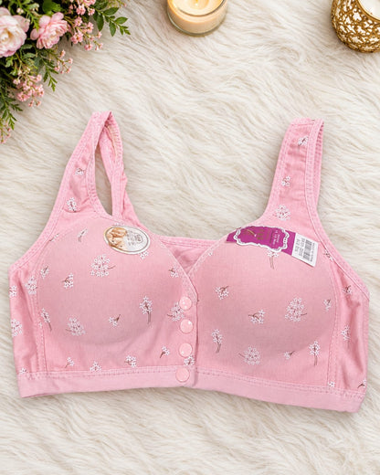 Soft Cotton Nursing Bra – Maternity Comfort