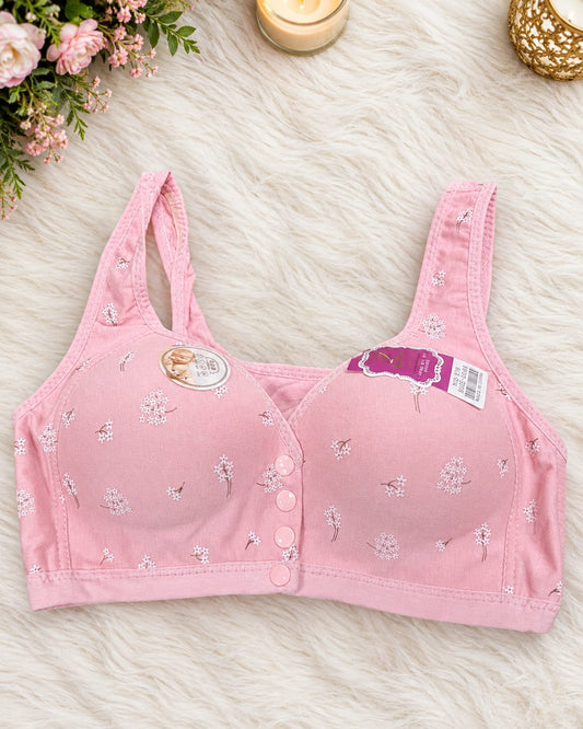 Soft Cotton Nursing Bra – Maternity Comfort