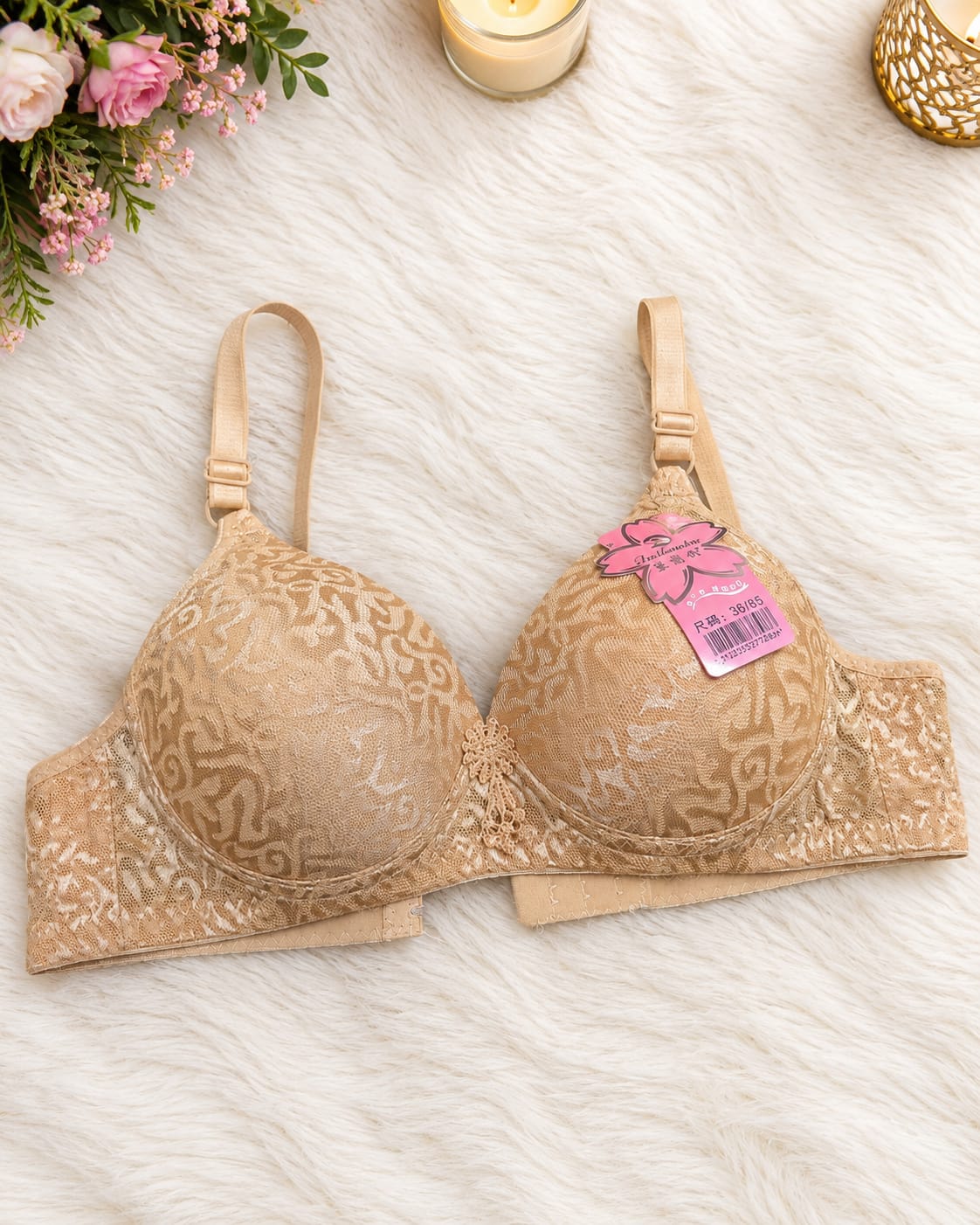 Luxury Lace Push-Up Bra – Bridal Collection