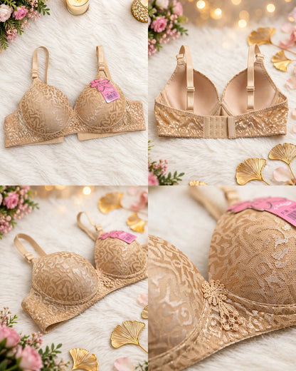 Luxury Lace Push-Up Bra – Bridal Collection