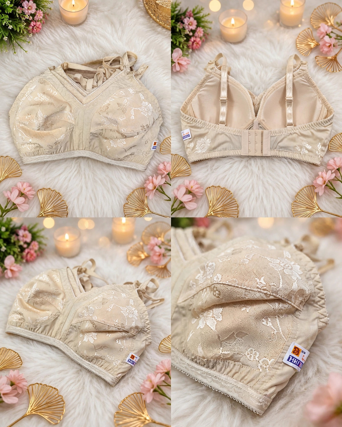 Lace Cotton Comfort Bra – Everyday Wear