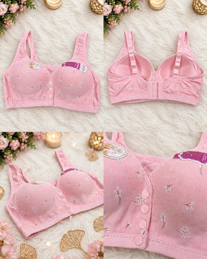 Soft Cotton Nursing Bra – Maternity Comfort