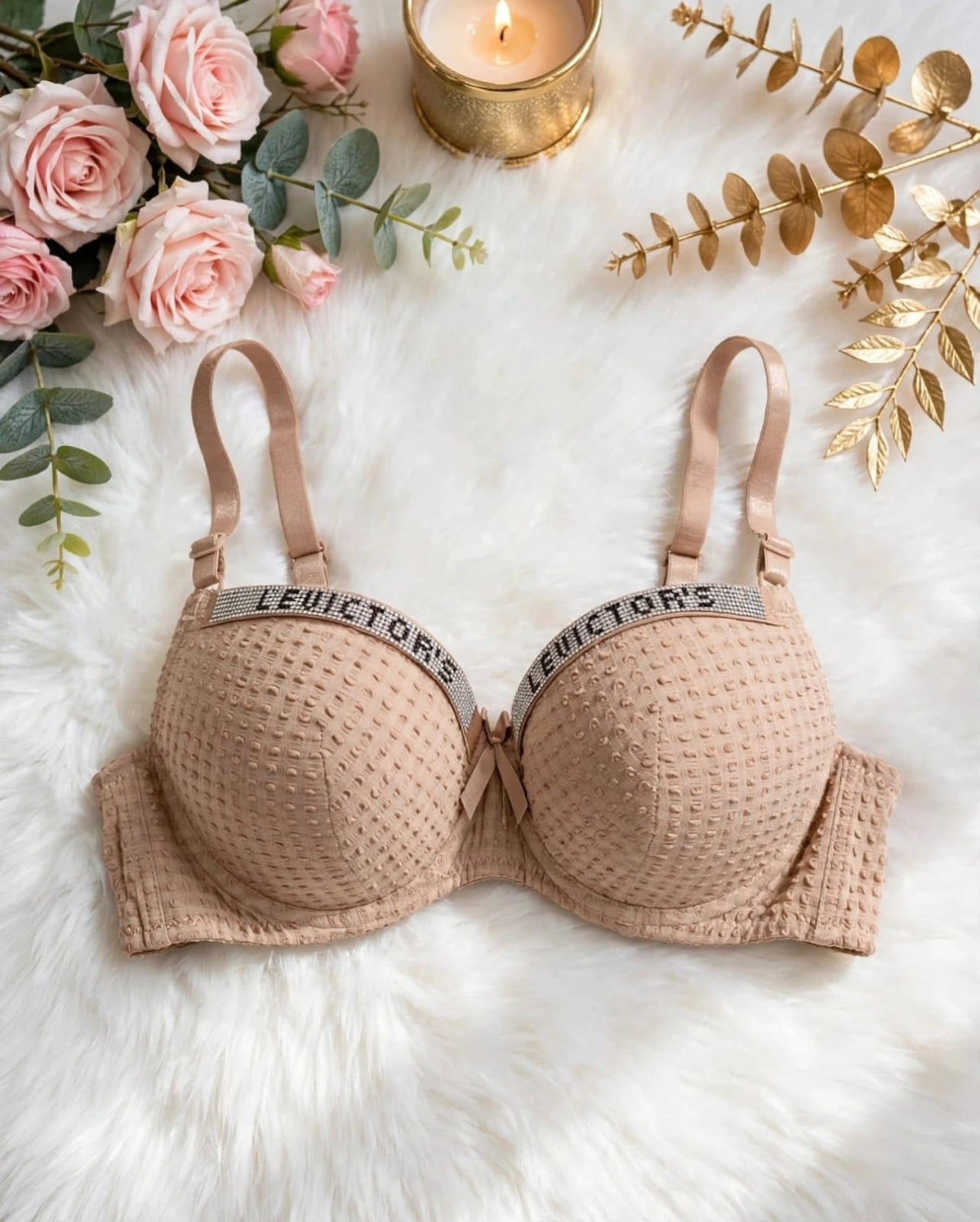 Victoria Push-Up Double Padded Bra – Premium Comfort