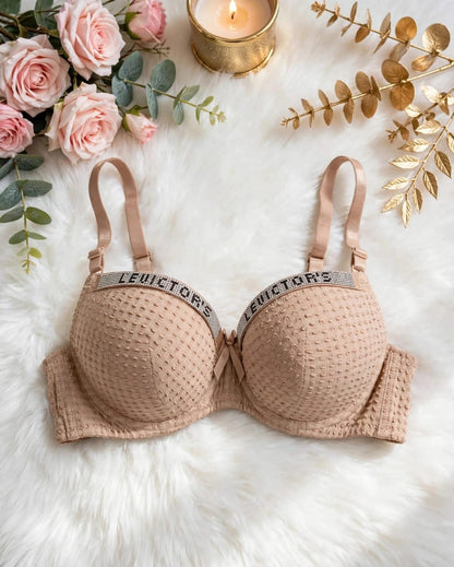 Victoria Push-Up Double Padded Bra – Premium Comfort