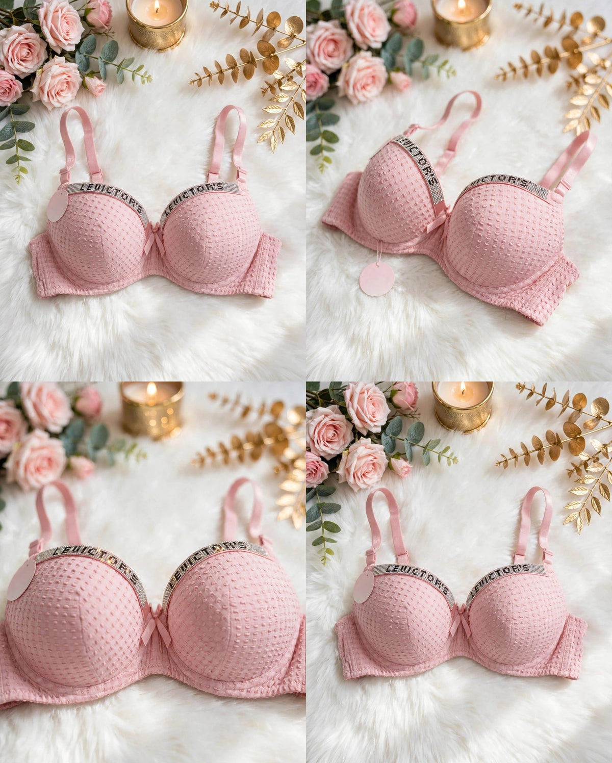 Victoria Push-Up Double Padded Bra – Premium Comfort