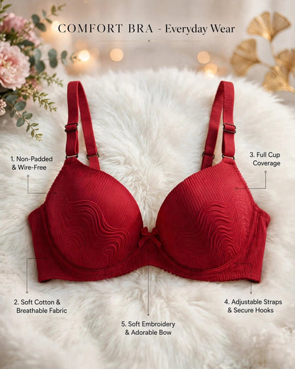 Comfort Double Padded Bra – Everyday Wear