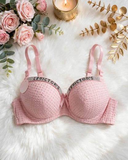 Victoria Push-Up Double Padded Bra – Premium Comfort