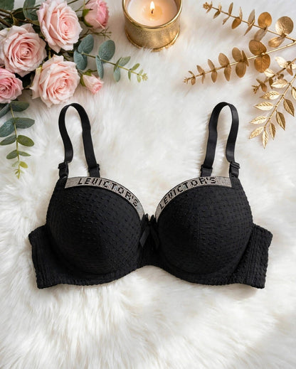 Victoria Push-Up Double Padded Bra – Premium Comfort