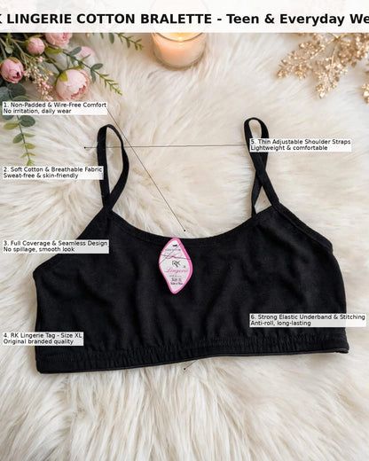 Cotton Bralette – Teen &amp; Everyday Wear