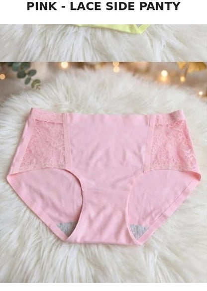 Premium Panty – baby pink  Lace Comfort