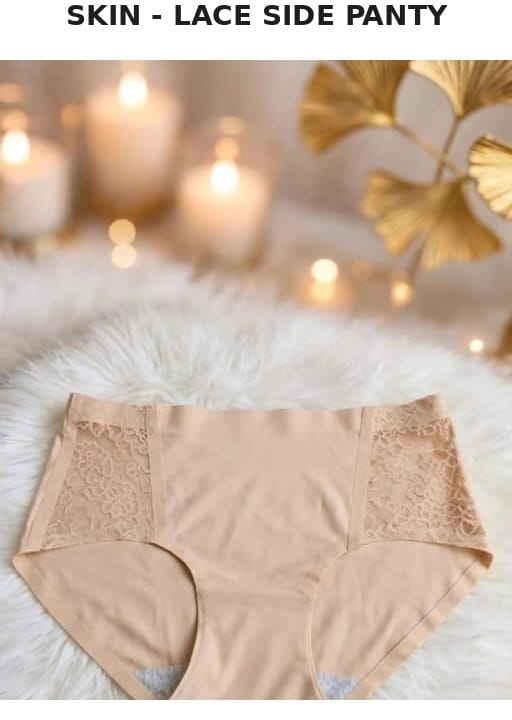 Premium Panty – beige Lace Comfort