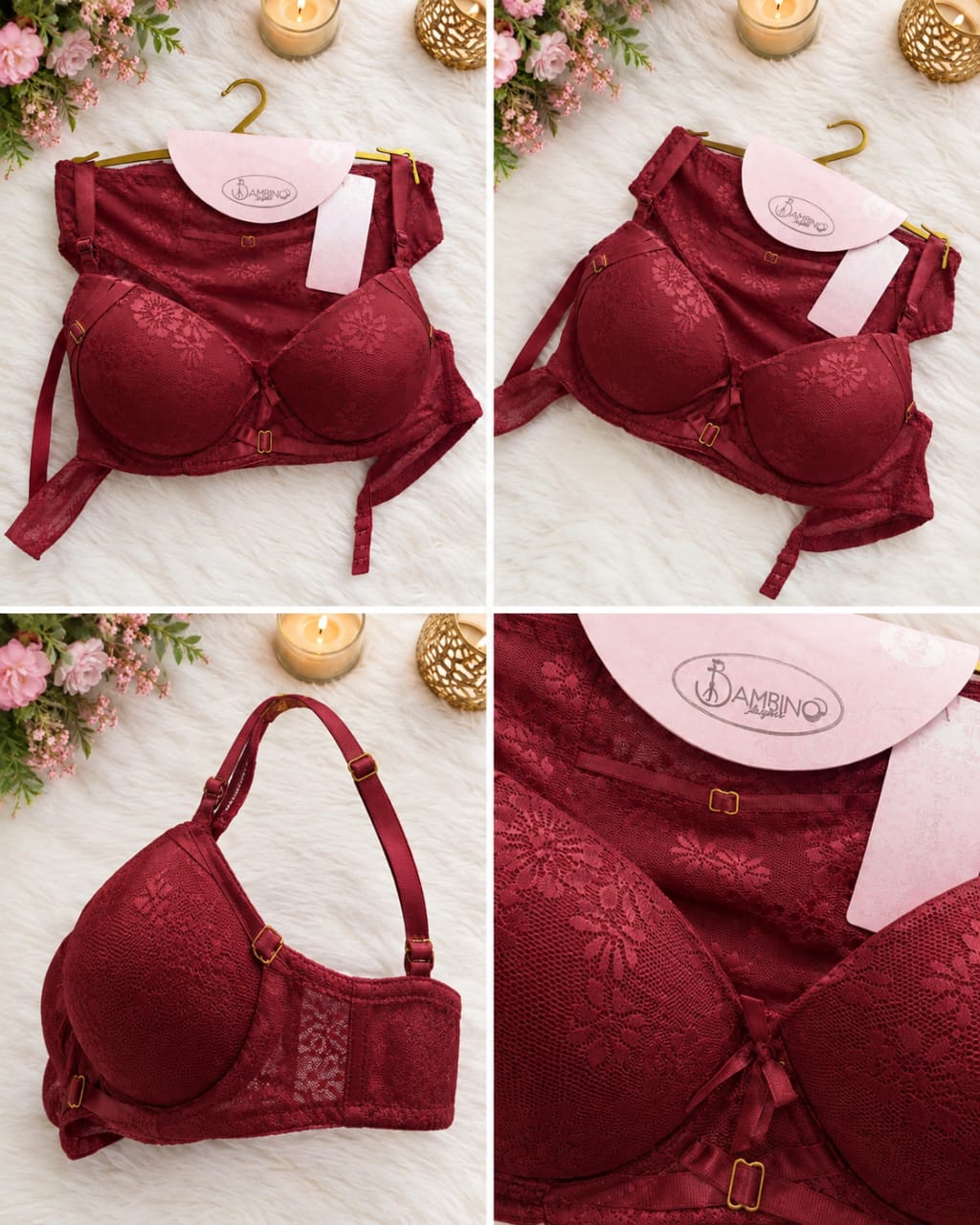 BAMBINO Lace Bra Set – Premium Comfort