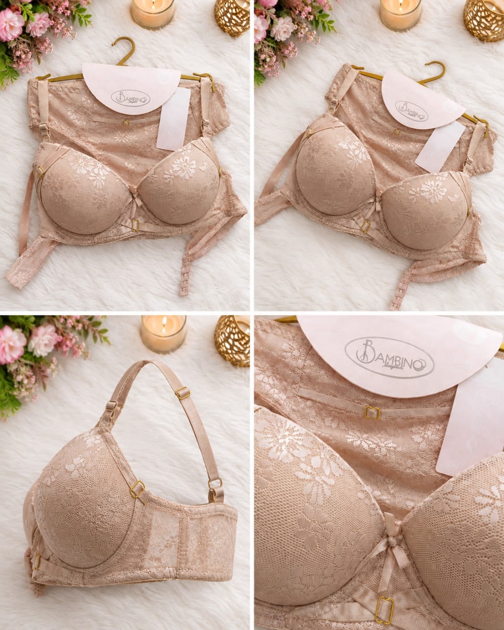 BAMBINO Lace Bra Set – Premium Comfort