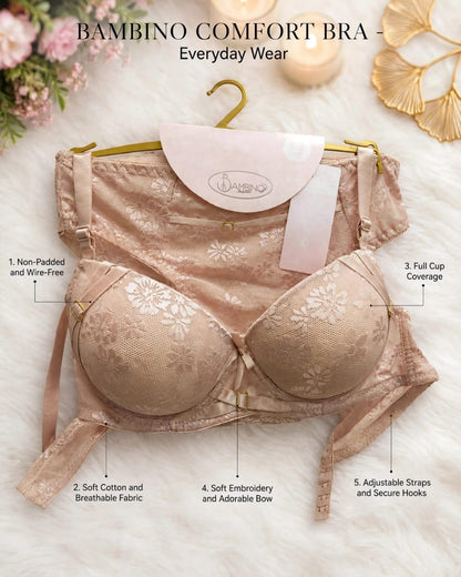 BAMBINO Lace Bra Set – Premium Comfort