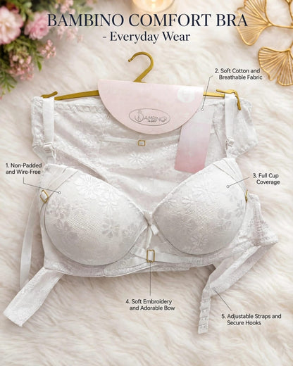 BAMBINO Lace Bra Set – Premium Comfort