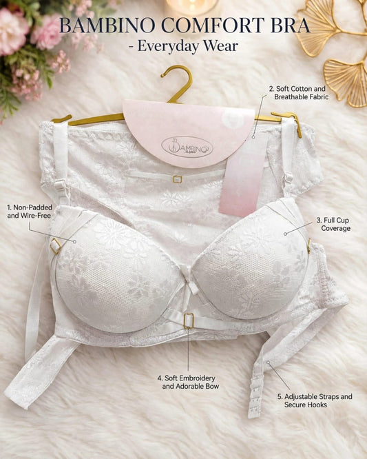 BAMBINO Lace Bra Set – Premium Comfort